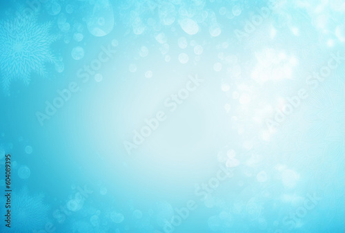 blue abstract background with copy space 