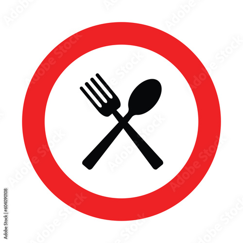 spoon and fork ikon