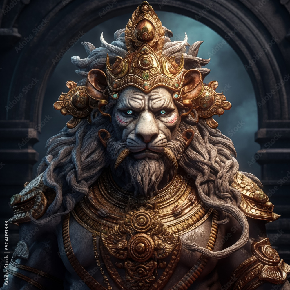 Hindu God Narsimha
