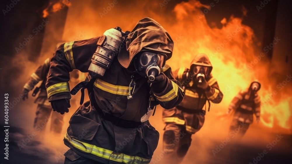 Generative AI Firefighter Teamwork Generative AI Firefighter Teamwork