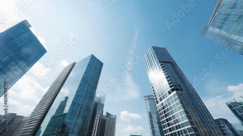High Rise Corporate Buildings Under Clear Sky