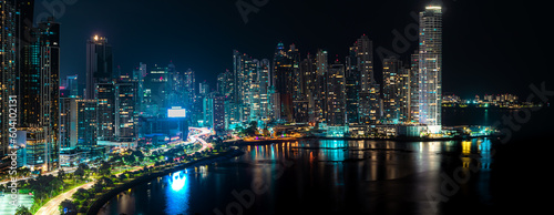 Panama City night skyline © JanMelf