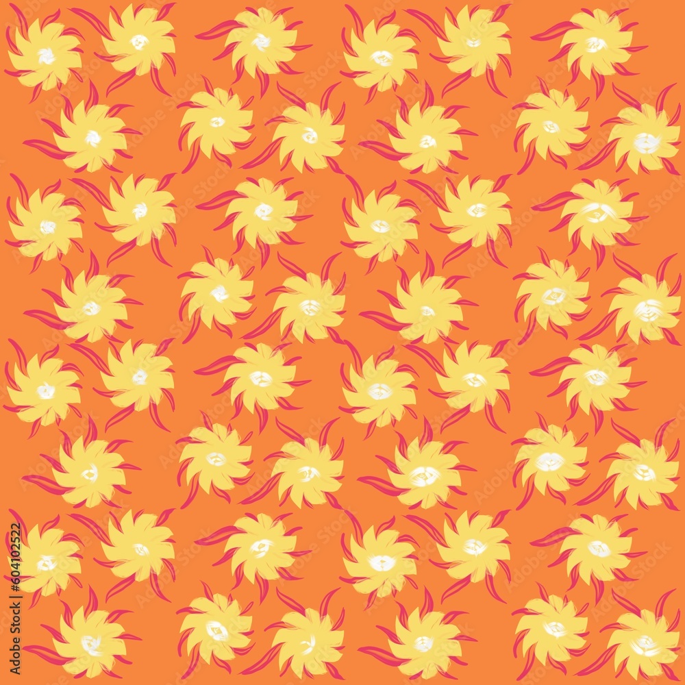 seamless pattern with flowers seamless pattern with flowers