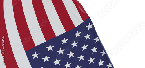 Fototapeta Naklejka Na Ścianę i Meble -  a close up picture of an american flag