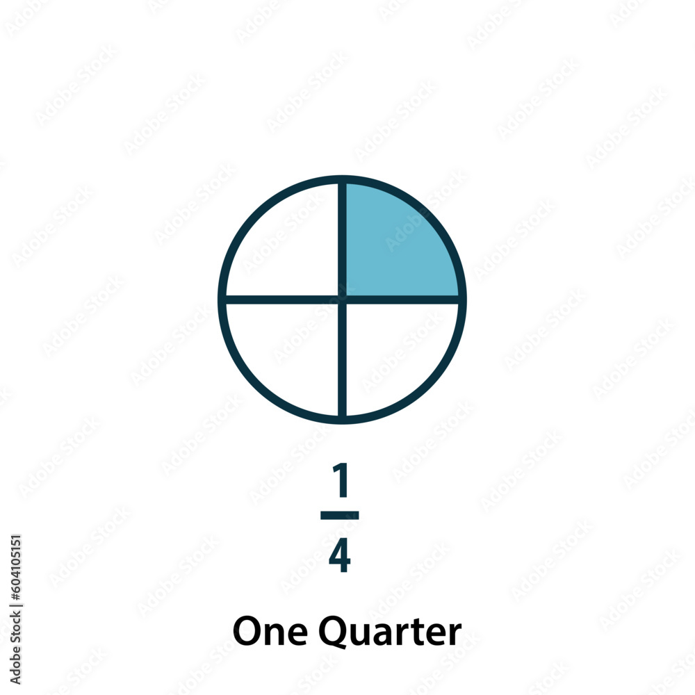 Fraction icon vector logo design template Fraction icon vector logo design template