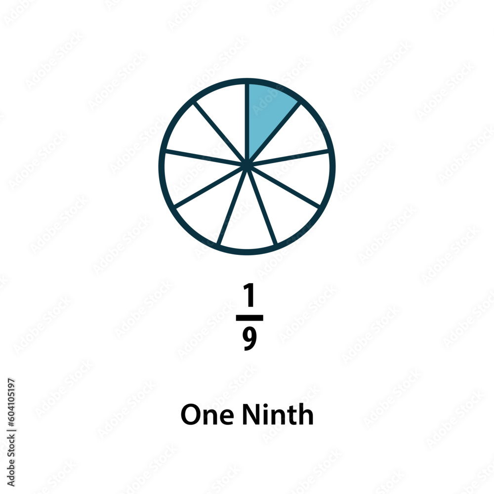 Fraction icon vector logo design template Fraction icon vector logo design template