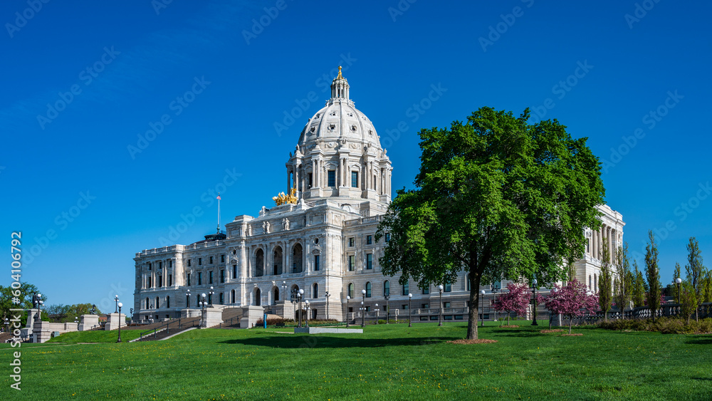 Minnesota State Capitol in Springtime