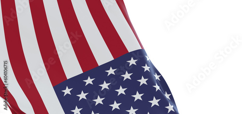 Fototapeta Naklejka Na Ścianę i Meble -  a close up picture of an american flag