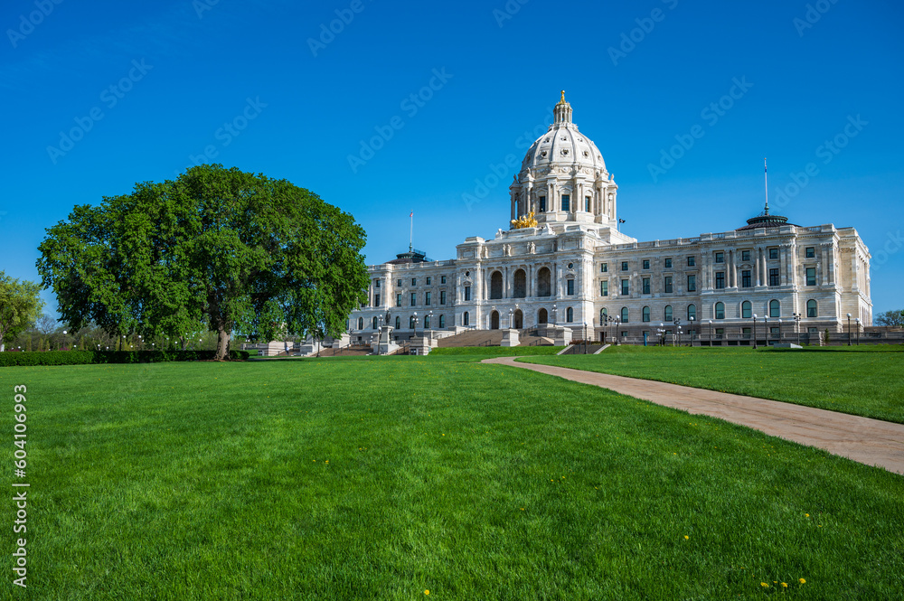 Minnesota State Capitol in Springtime