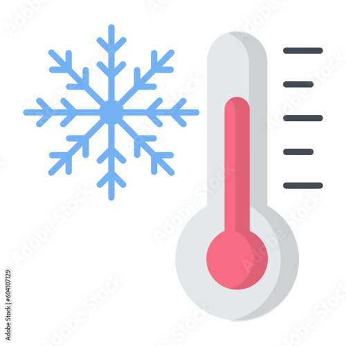 Thermometer Flat Icon