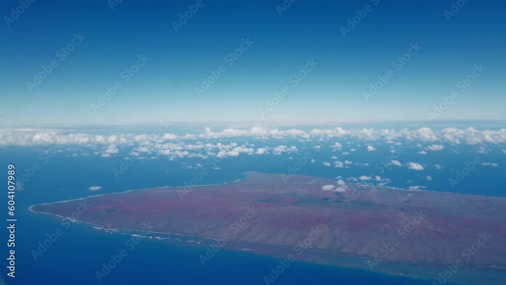 clouds over the islands Molokai of hawaii clouds over the islands Molokai of hawaii