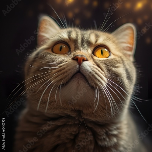 Whisker Wonderland: Capturing the Delicate Whiskers of Scottish Fold Cats