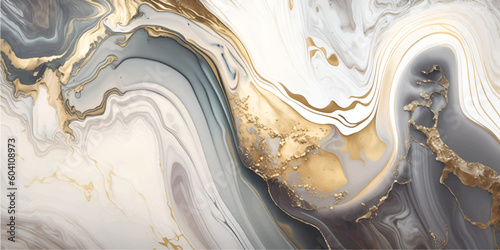 abstract marble grey white gold paint background with marble grey gold 2