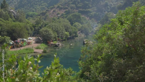 Akchour Falls Valley, Morocco 4k 50fps photo