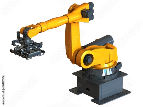 KUKA Robot KR 210-2K W Gripper 3D model