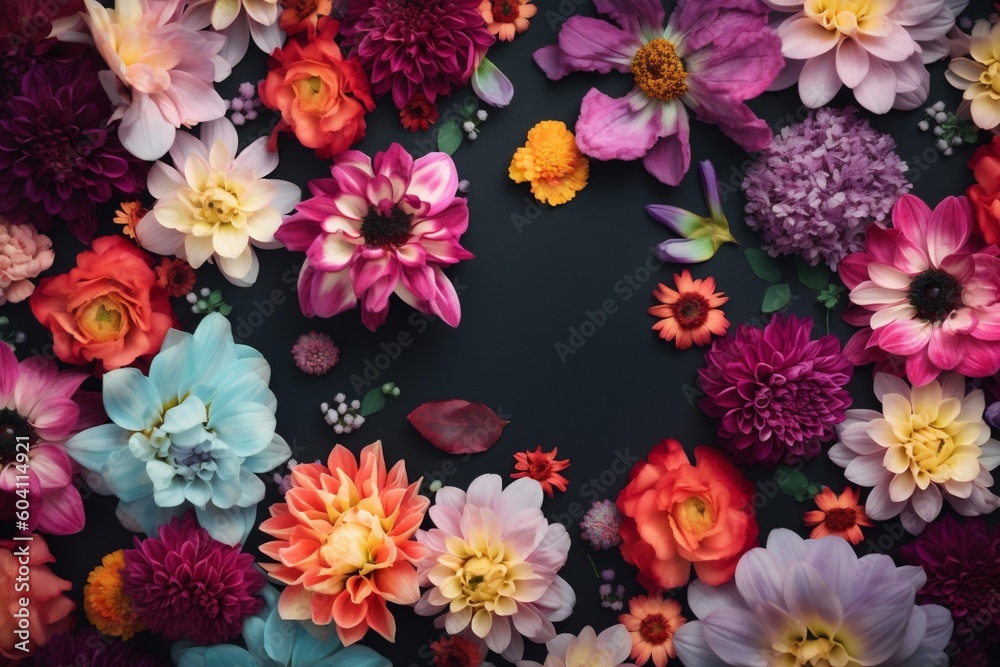 color watercolor valentine flower blossom background garden pastel design peonies spring. Generative AI.