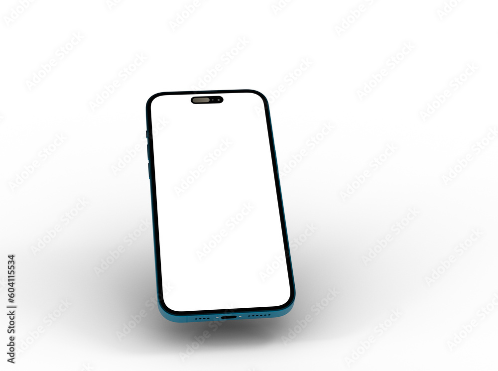 Smartphone frame less blank screen. Mockup generic device. Smartphone frame less blank screen. Mockup generic device.