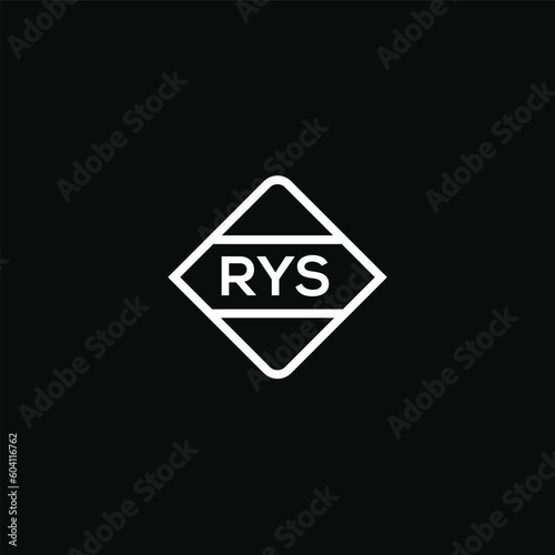 RYS letter design for logo and icon.RYS typography for technology, business and real estate brand.RYS monogram logo.