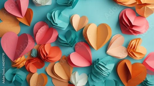 Beautiful wallpaper, background with hearts, good for Valentine's Day, Mother's day, celebration, invites