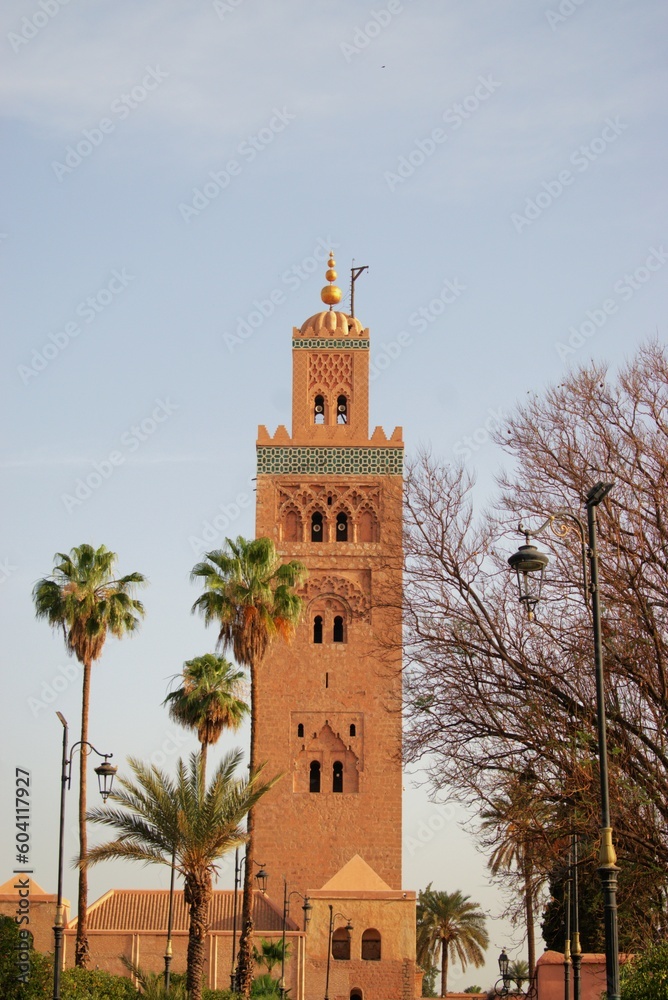 Al Koutoubia Mosque  in Marrakech Morocco