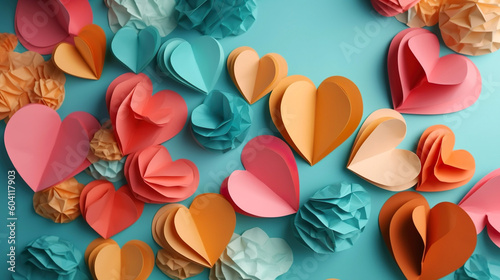 Beautiful wallpaper, background with hearts, good for Valentine's Day, Mother's day, celebration, invites