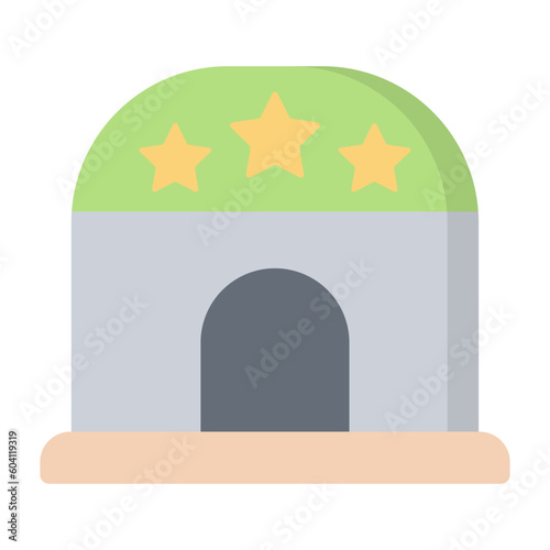 Military Base Flat Icon