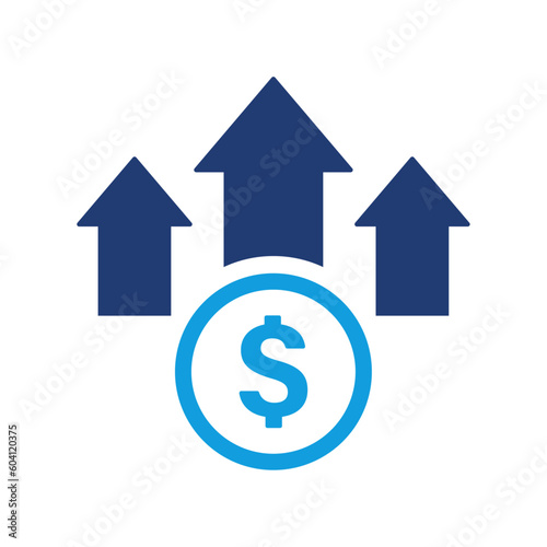 inflation icon vector design illustration