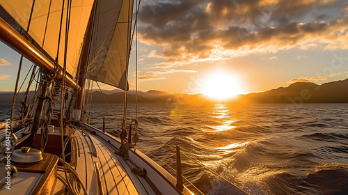 Sailing to the Sunrise. Generative Ai © PRI