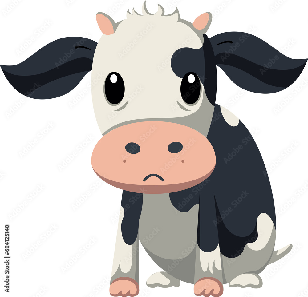 Cute cow cartoon Cute cow cartoon