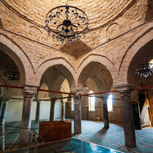 Alaaddin Mosque interior in Antalya photo