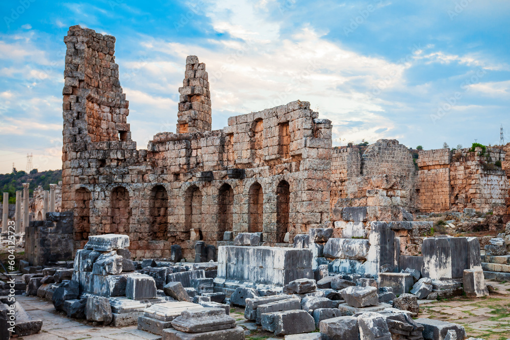 Perge ancient anatolian city, Antalya