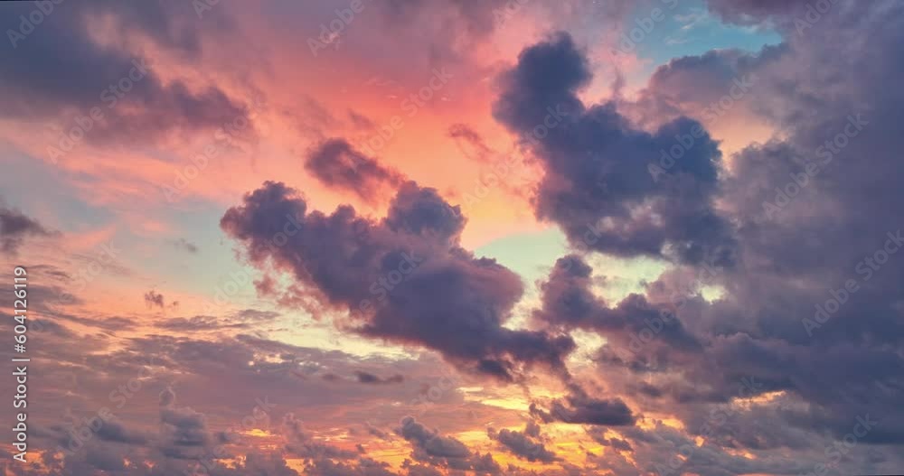 aerial view scene romantic sunset at Kata Noi beach Phuket. .abstract colorful clouds Sky texture in nature background..Sunset with bright colorful light rays and other atmospheric effects. aerial view scene romantic sunset at Kata Noi beach Phuket. .abstract colorful clouds Sky texture in nature background..Sunset with bright colorful light rays and other atmospheric effects.