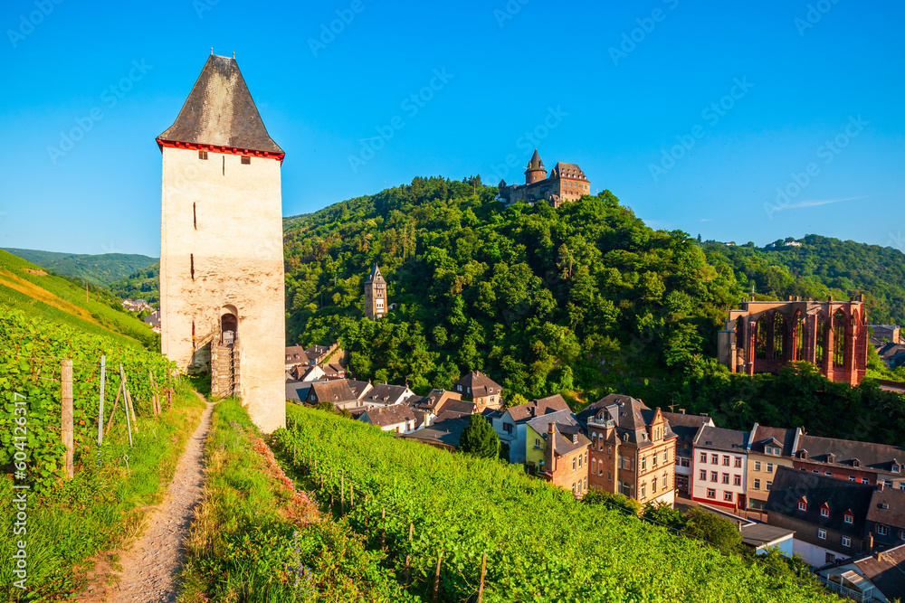 Bacharach old town in Germany