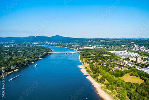 Bonn aerial panoramic view, Germany