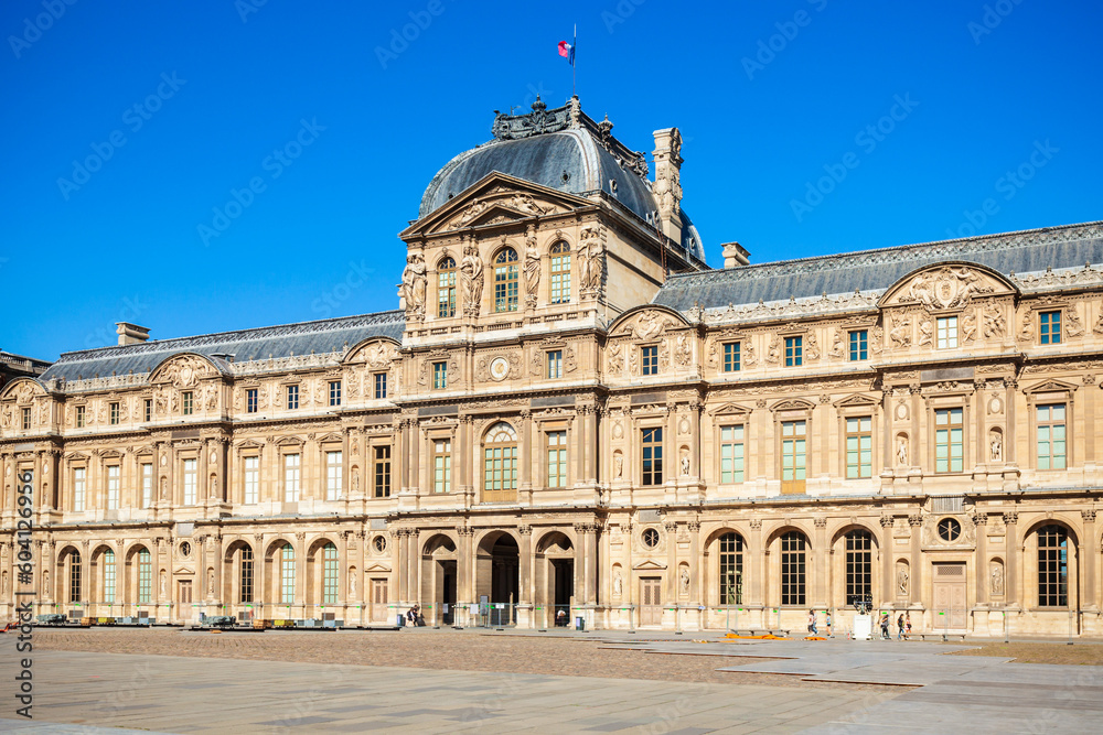 Museum of Louvre in Paris