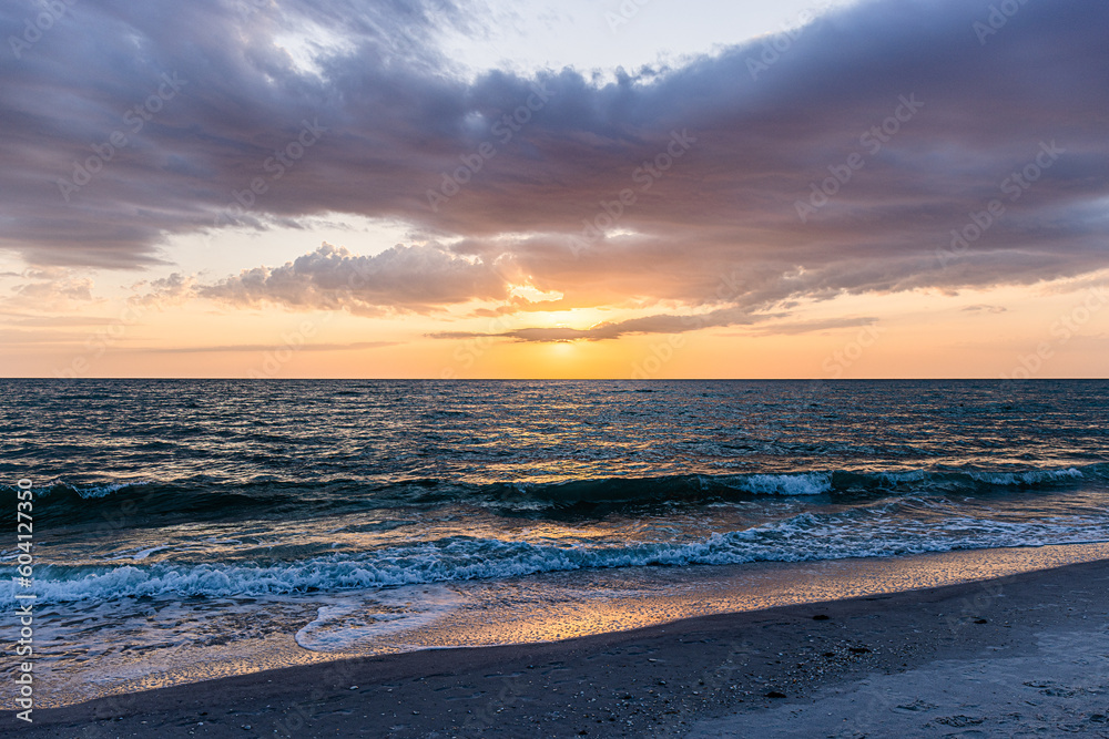 Sunset Naples Beach Florida