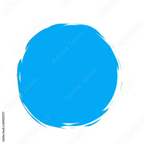 circle brush stroke background
