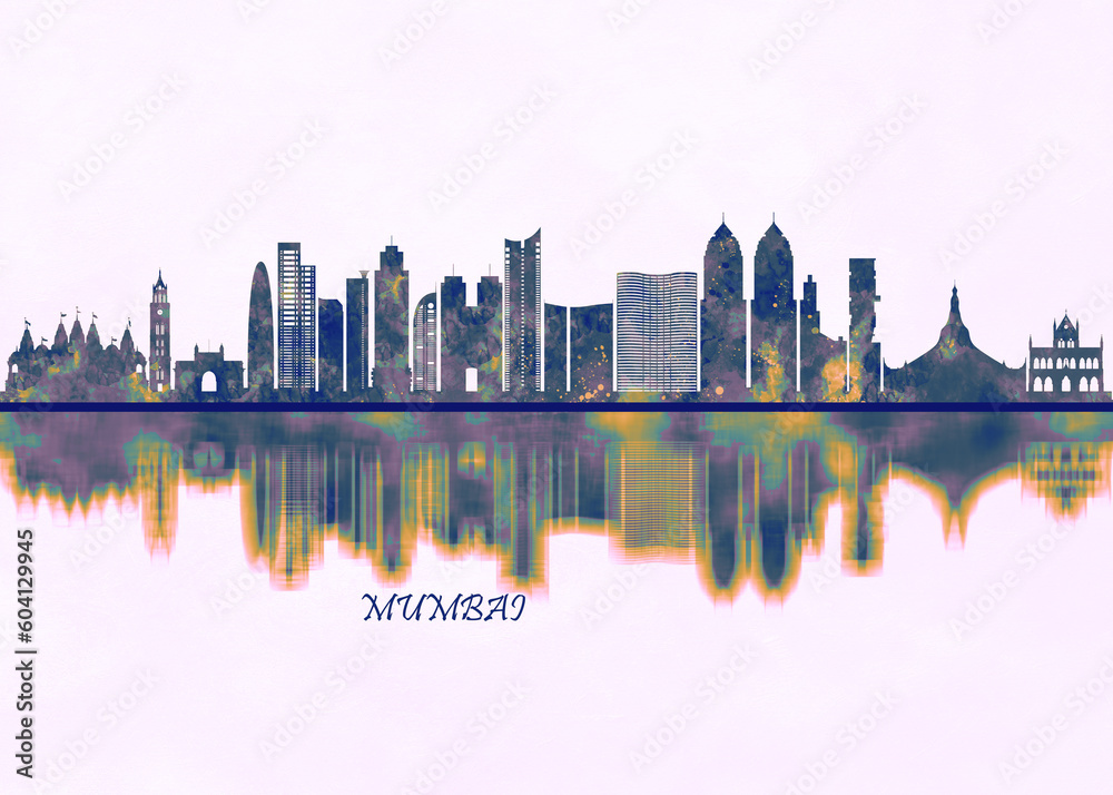 Mumbai Skyline. Cityscape Skyscraper Buildings Landscape City Background Modern Art Architecture Downtown Abstract Landmarks Travel Business Building View Corporate Mumbai Skyline. Cityscape Skyscraper Buildings Landscape City Background Modern Art Architecture Downtown Abstract Landmarks Travel Business Building View Corporate