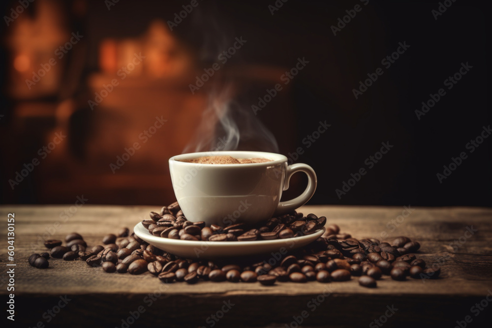 Introducing a captivating coffee-themed image collection that captures the essence of the beloved beverage. Immerse yourself in a world of rich aromas, and cozy coffee shops, ai generative ai Introducing a captivating coffee-themed image collection that captures the essence of the beloved beverage. Immerse yourself in a world of rich aromas, and cozy coffee shops, ai generative ai
