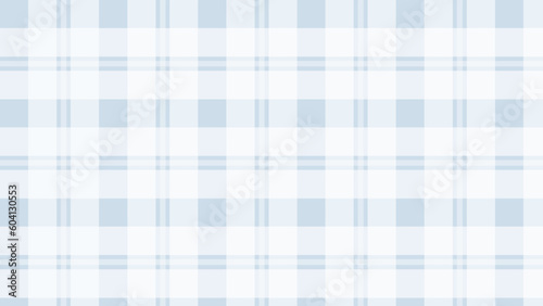 White and blue plaid fabric texture