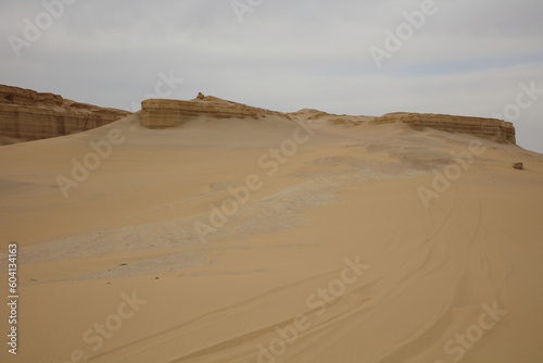 A rock formation from the valley