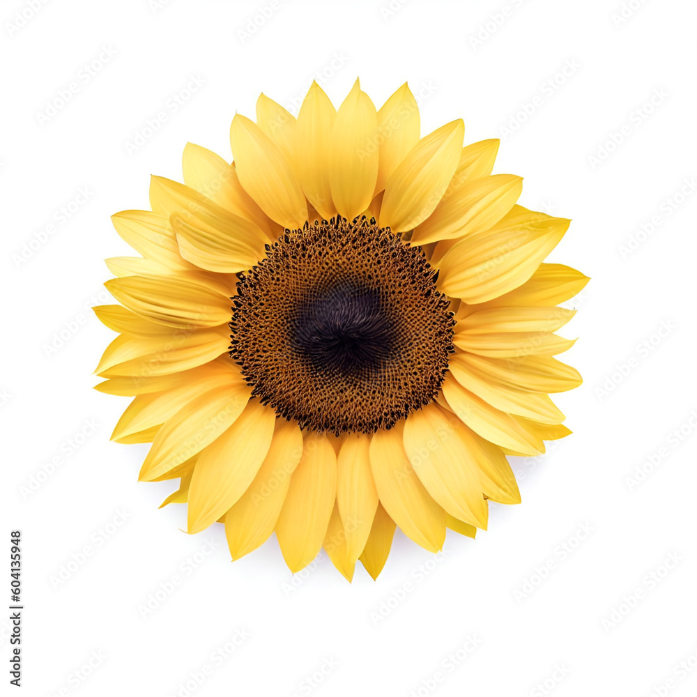 Fototapeta premium Top View of Flower Garden with Spacious Blank Spot