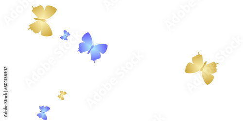 Exotic bright butterflies isolated vector wallpaper. Spring vivid moths. Wild...