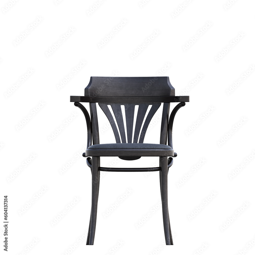 chair isolated on white background, interior furniture, 3D illustration, cg render chair isolated on white background, interior furniture, 3D illustration, cg render
