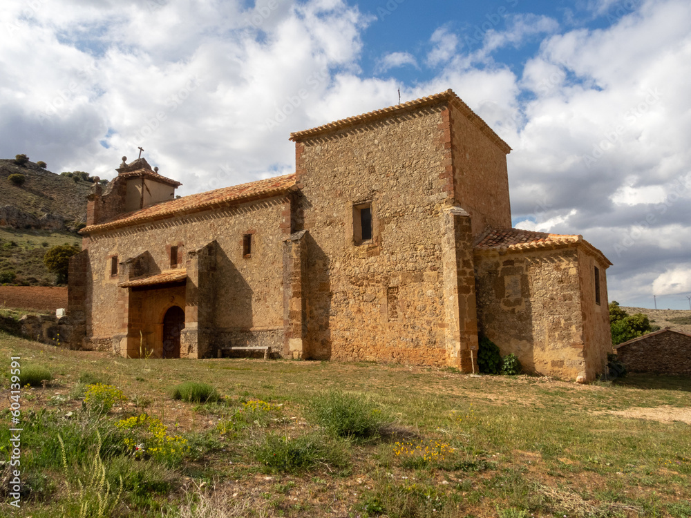 Ermita de la Virgen del Monte (siglo XVIII). Caracena, Soria, España.