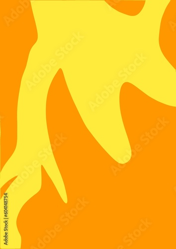 summer background for design yellow orange colors