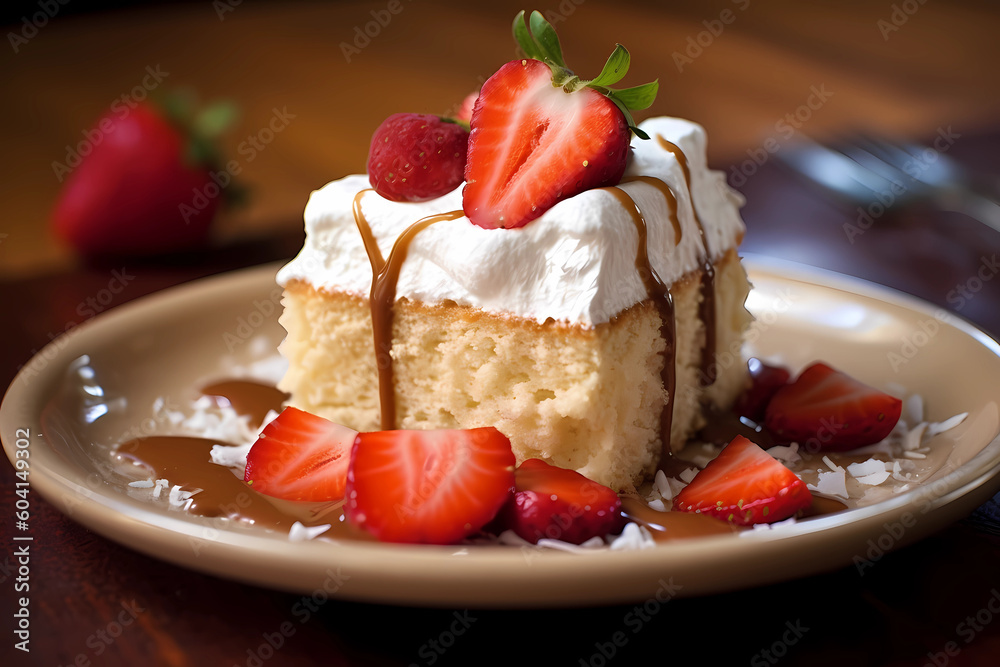 Tres Leches Cake Hailing from Latin America, tres leches cake is a