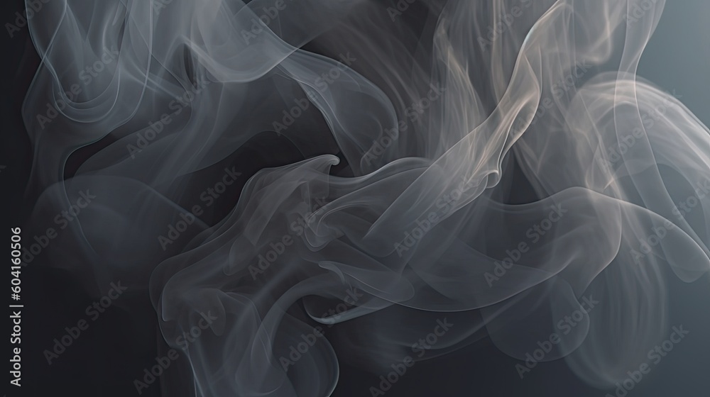 Obraz premium Abstract backdrop smoke. Generative AI 