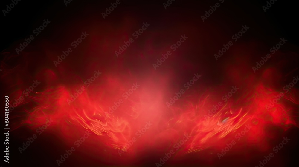 Glare Red Scene Illustration. Generative AI Glare Red Scene Illustration. Generative AI