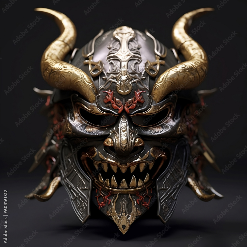 Obraz premium Samurai Mask